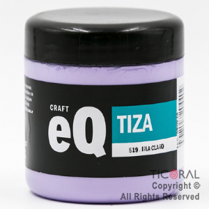 PINTURA TIZA EQ 519 LILA CLARO 200 CC X 3 UNIDADES